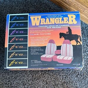 Fia Wrangler Truck Seat Covers, TR43. Universal Front Seat for trucks. Black.